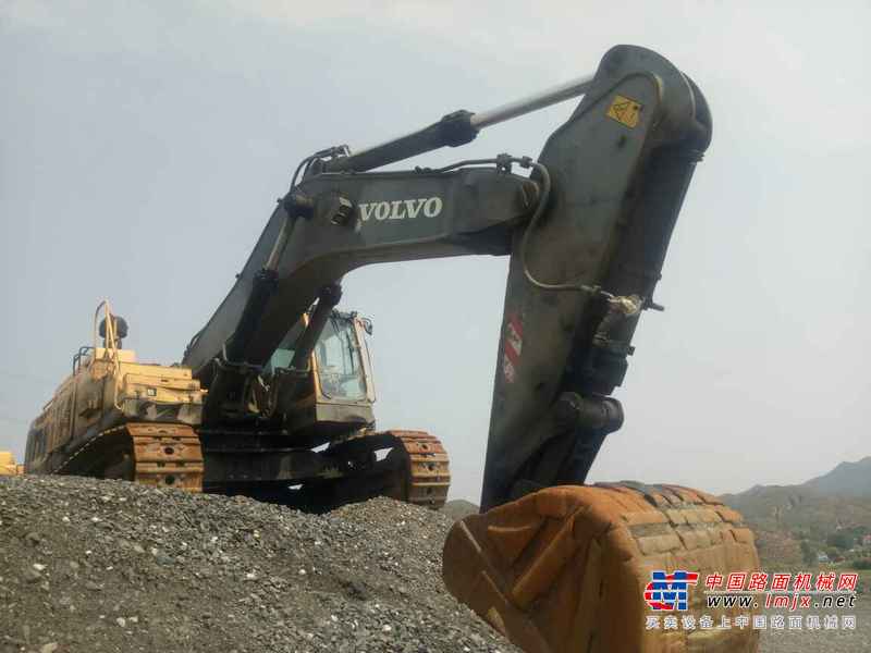 山西出售转让二手15000小时2007年沃尔沃EC700BLC挖掘机