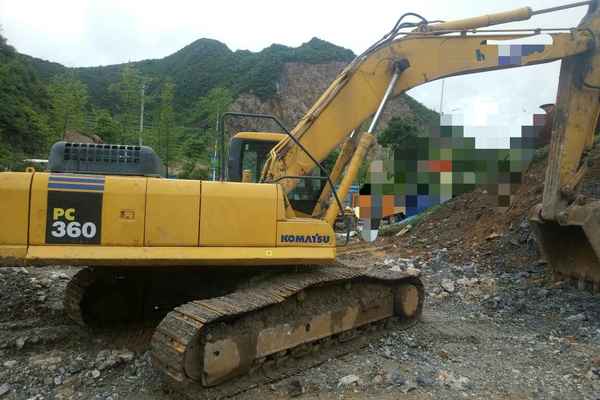 贵州出售转让二手11000小时2010年小松PC360挖掘机