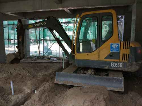 山东出售转让二手8000小时2012年沃尔沃EC55BPRO挖掘机