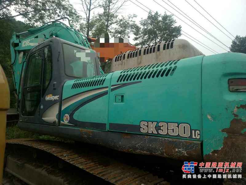 贵州出售转让二手13000小时2009年神钢SK350LC挖掘机