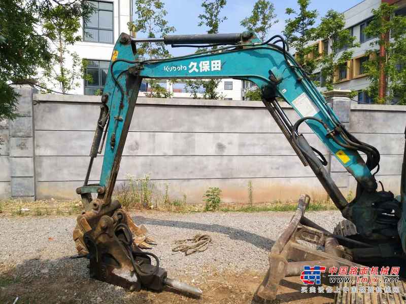 山东出售转让二手9000小时2009年久保田KX161挖掘机