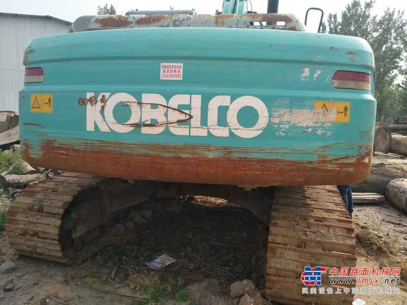 河南出售转让二手8000小时2009年神钢SK210LC挖掘机