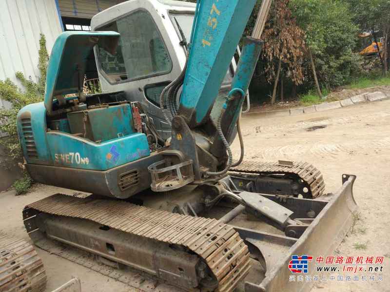 陕西出售转让二手6500小时2009年山河智能SWE70N9挖掘机