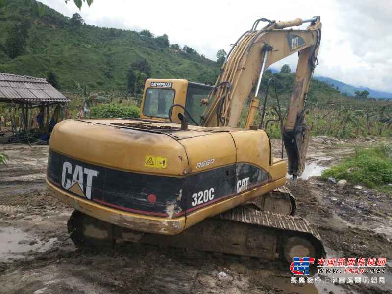 云南出售转让二手16890小时2007年卡特彼勒320C挖掘机