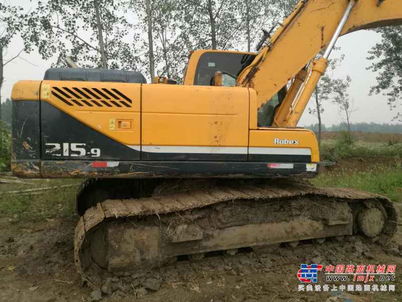 安徽出售转让二手7000小时2013年现代R215挖掘机