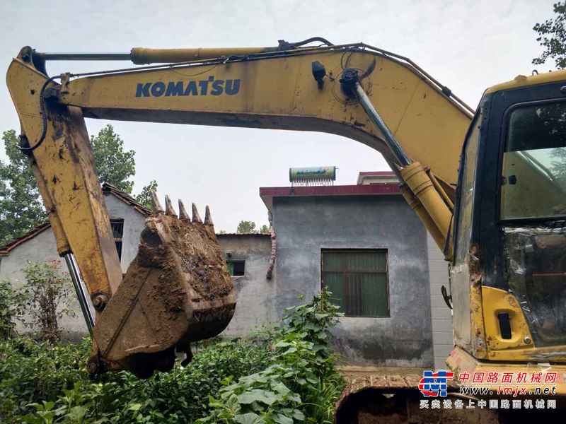 河南出售转让二手16000小时2007年小松PC220挖掘机