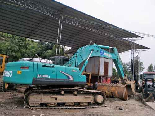 重庆出售转让二手9500小时2007年神钢SK350LC挖掘机