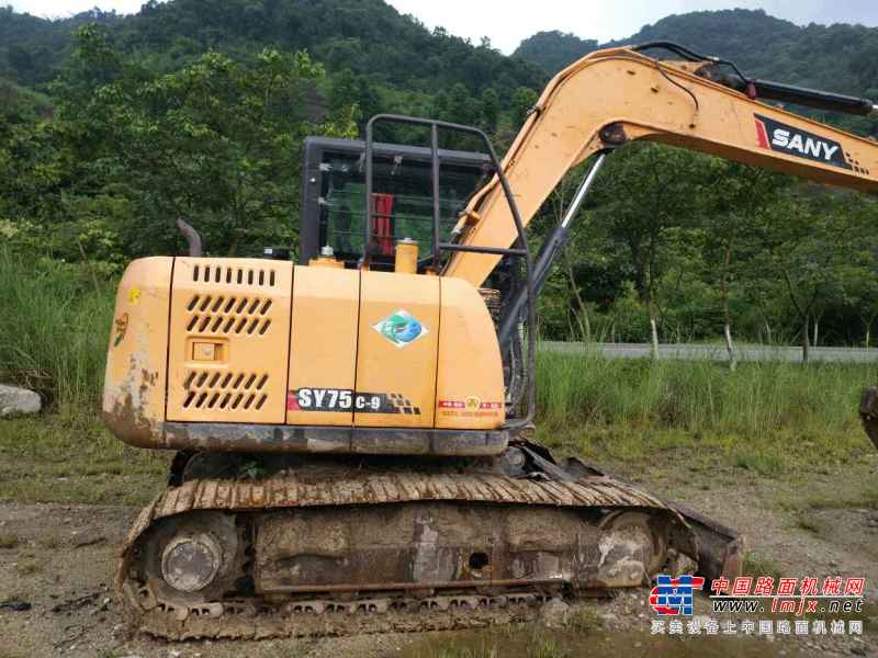 云南出售转让二手5692小时2013年三一重工SY75C挖掘机
