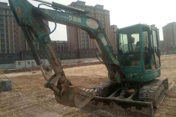 山西出售转让二手7000小时2011年久保田KX155挖掘机