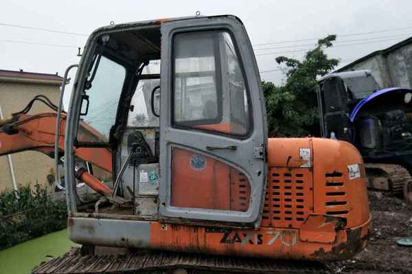 四川出售转让二手15000小时2003年日立EX70LCK挖掘机