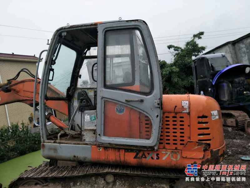 四川出售转让二手15000小时2003年日立EX70LCK挖掘机