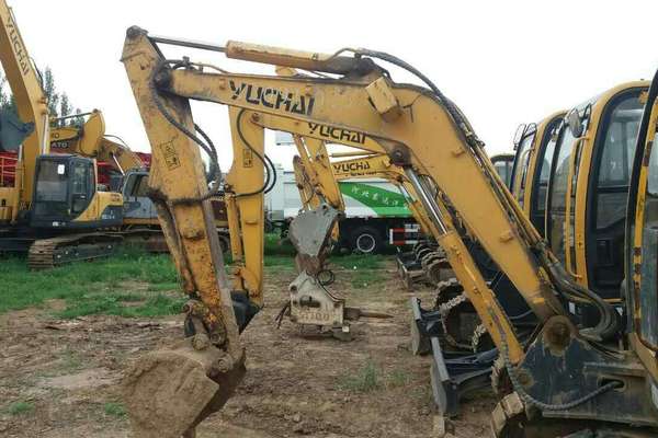 河北出售转让二手7000小时2010年玉柴YC35挖掘机