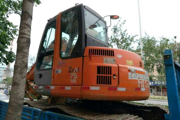 吉林出售转让二手11451小时2009年日立ZX75US挖掘机