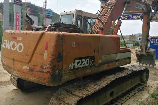 山西出售转让二手15000小时2003年大宇DH220LC挖掘机