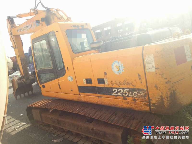 云南出售转让二手9862小时2008年现代R225LC挖掘机