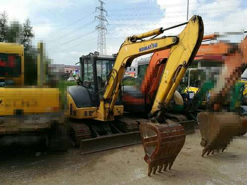 辽宁出售转让二手7000小时2006年小松PC55MR挖掘机