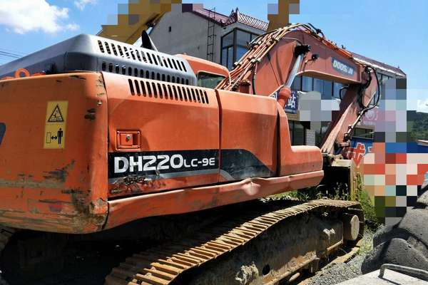 河北出售转让二手10000小时2012年斗山DH220LC挖掘机