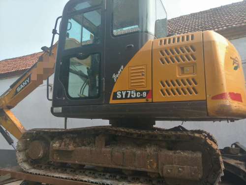 山东出售转让二手1600小时2015年三一重工SY75C挖掘机