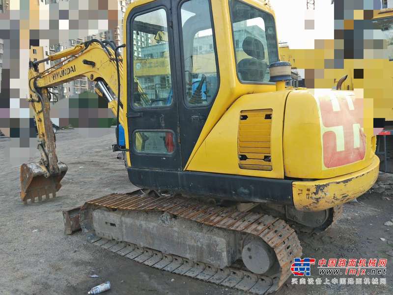 山西出售转让二手8000小时2008年现代R55挖掘机