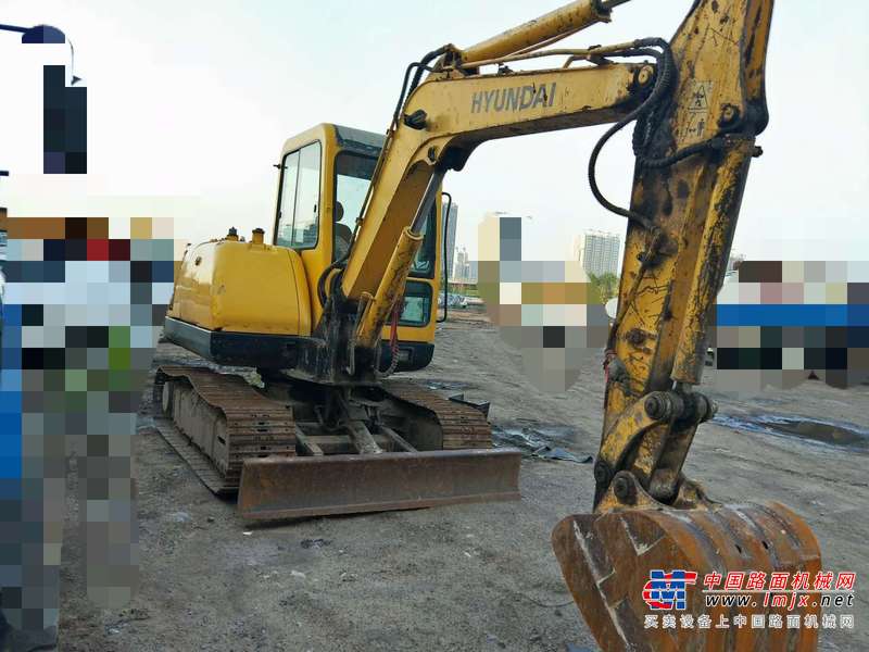 山西出售转让二手8000小时2008年现代R55挖掘机