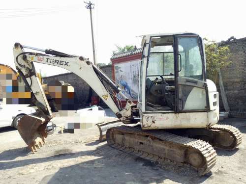 山西出售转让二手8000小时2009年特雷克斯TC60挖掘机