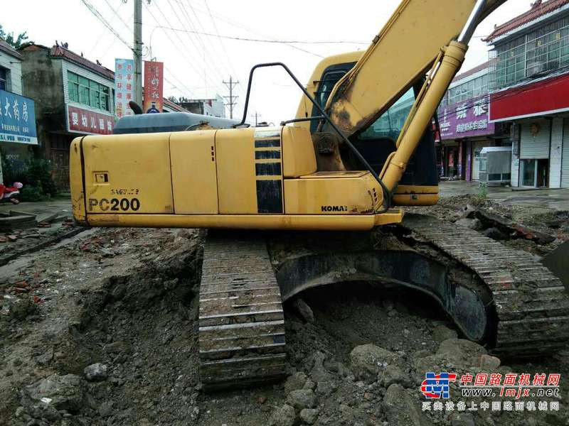 安徽出售转让二手13680小时2007年小松PC200挖掘机