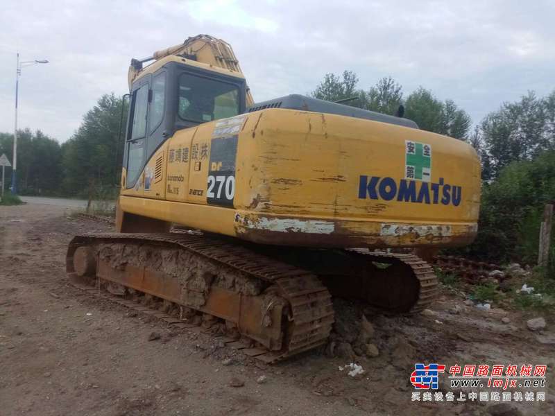 黑龙江出售转让二手12000小时2007年小松PC220挖掘机