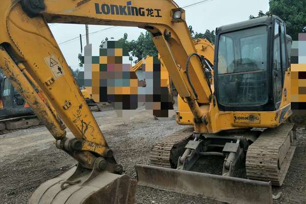 河北出售转让二手7000小时2012年龙工LG6065挖掘机