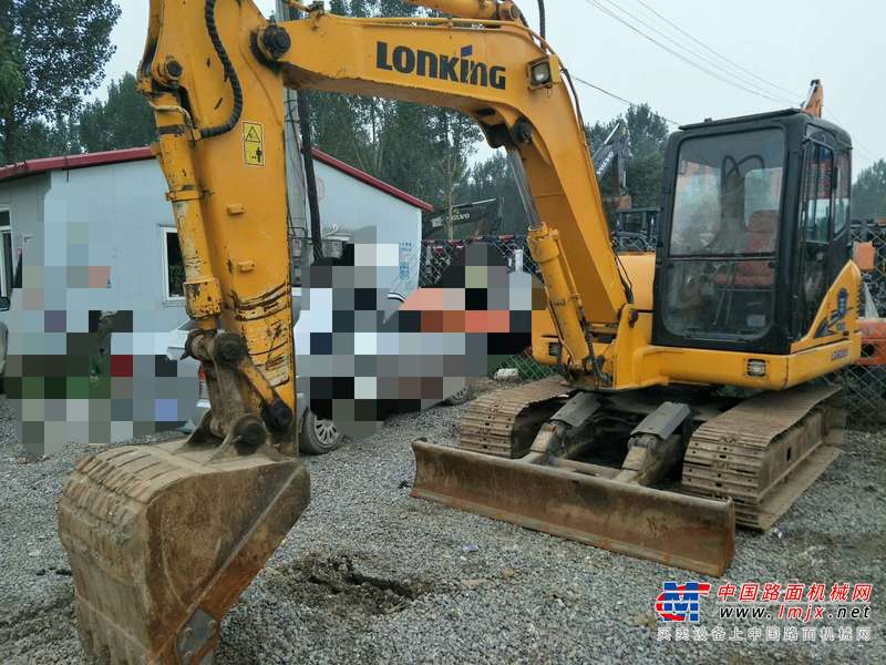 河北出售转让二手12000小时2011年龙工LG6085挖掘机