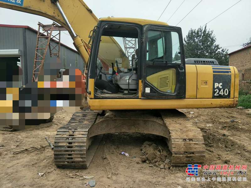 河北出售转让二手15000小时2007年小松PC200挖掘机