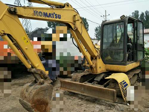 河北出售转让二手8000小时2010年小松PC56挖掘机