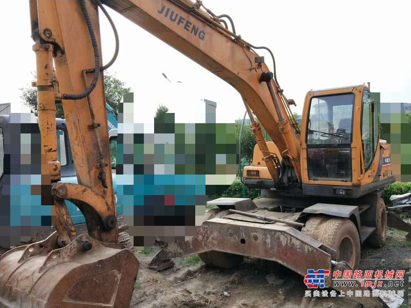 山西出售转让二手5100小时2012年玖丰重工轮挖JFL160挖掘机