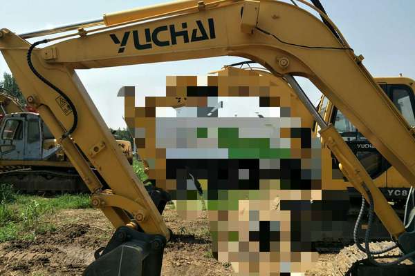 河北出售转让二手200小时2017年玉柴YC60挖掘机