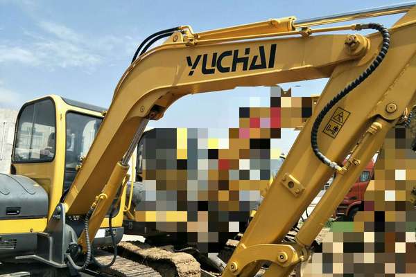 河北出售转让二手200小时2017年玉柴YC60挖掘机