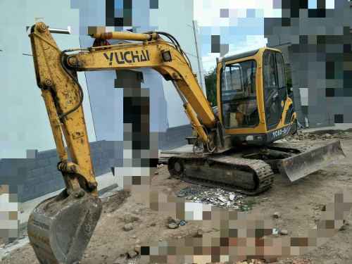 甘肃出售转让二手6000小时2011年玉柴YC60挖掘机