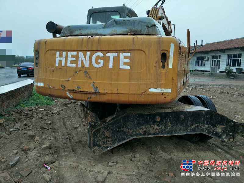 河北出售转让二手5000小时2010年恒特重工轮挖HTL120A挖掘机