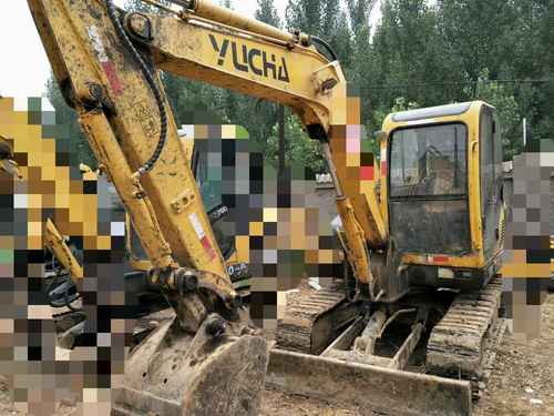 河北出售转让二手7000小时2010年玉柴YC60挖掘机