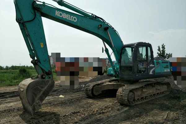 河北出售转让二手15000小时2007年神钢SK210LC挖掘机