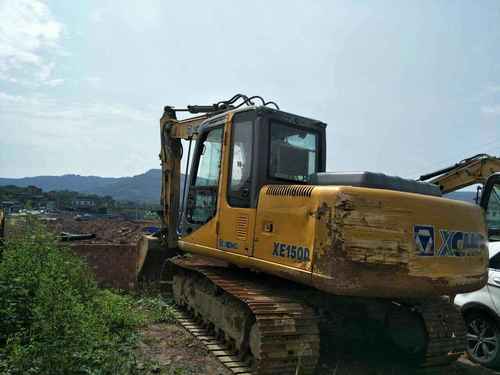重庆出售转让二手8000小时2010年徐工XE150D挖掘机