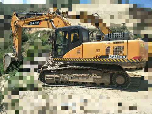 甘肃出售转让二手1500小时2014年三一重工SY335C挖掘机