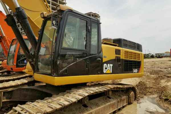 重庆出售转让二手8000小时2012年卡特彼勒349DL挖掘机