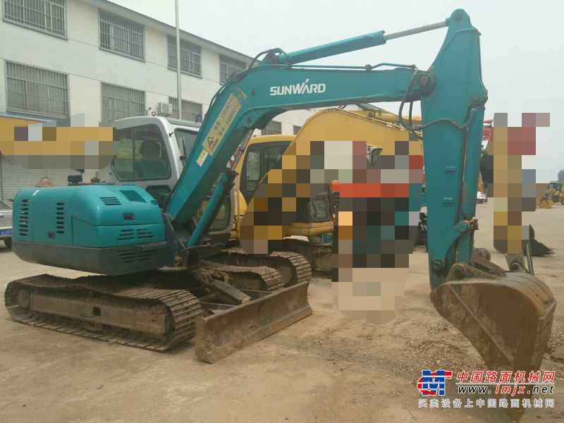 山东出售转让二手8900小时2010年山河智能SWE70B挖掘机