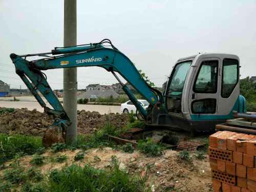 安徽出售转让二手5000小时2009年山河智能SWE70挖掘机