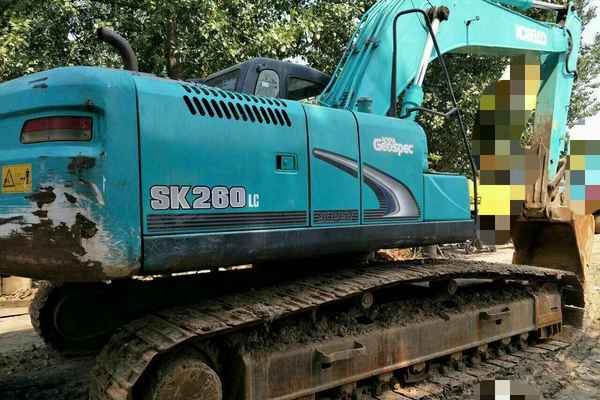 河北出售转让二手9000小时2012年神钢SK260挖掘机