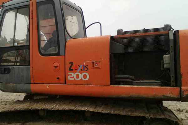 山东出售转让二手9821小时2008年日立ZX200挖掘机
