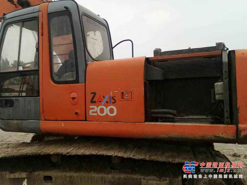 山东出售转让二手9821小时2008年日立ZX200挖掘机