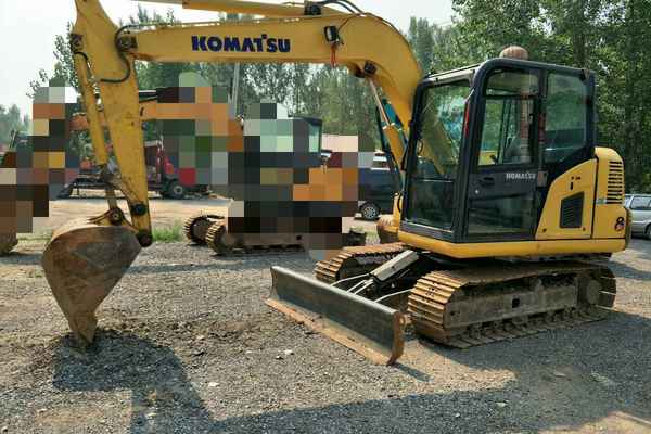 河北出售转让二手15000小时2008年小松PC70挖掘机