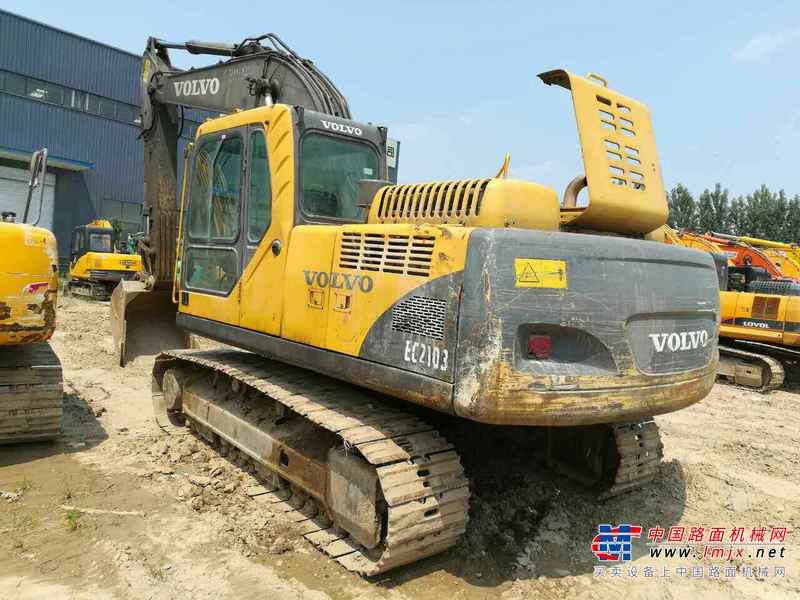 河南出售转让二手6790小时2009年沃尔沃EC210B挖掘机