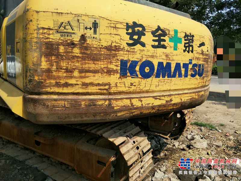 河北出售转让二手13000小时2008年小松PC130挖掘机