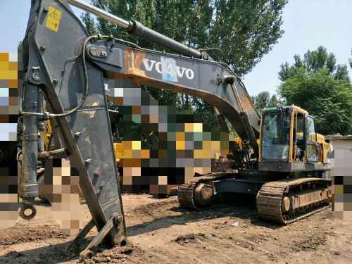 河北出售转让二手9800小时2011年沃尔沃EC460BLC挖掘机